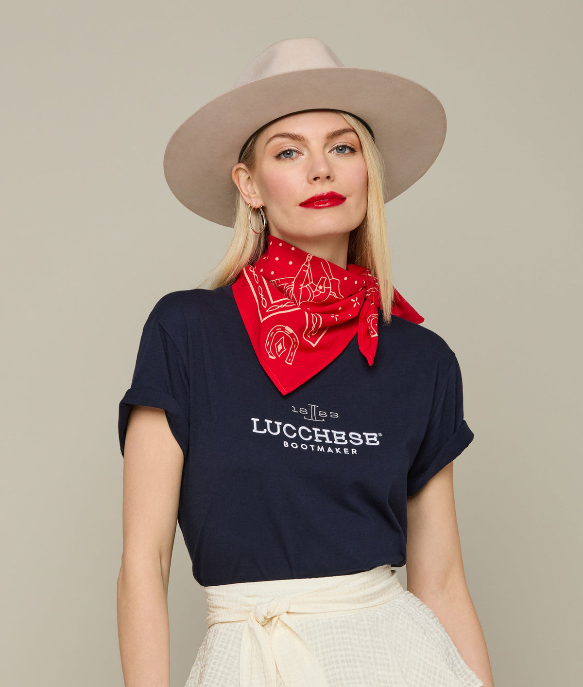 Western Bandana :: Red 3