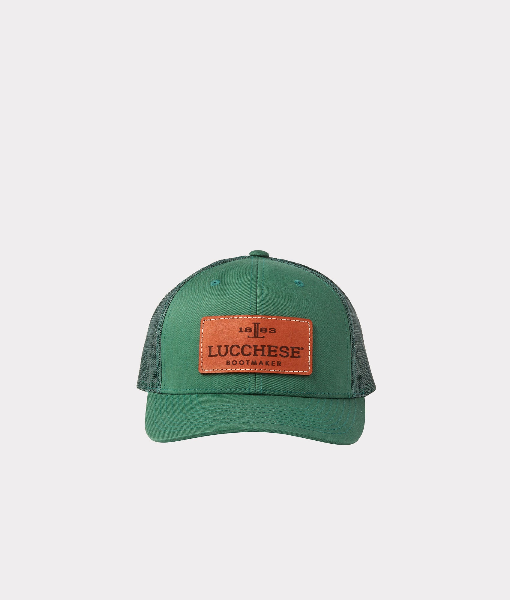 Leather Patch Hat Forest