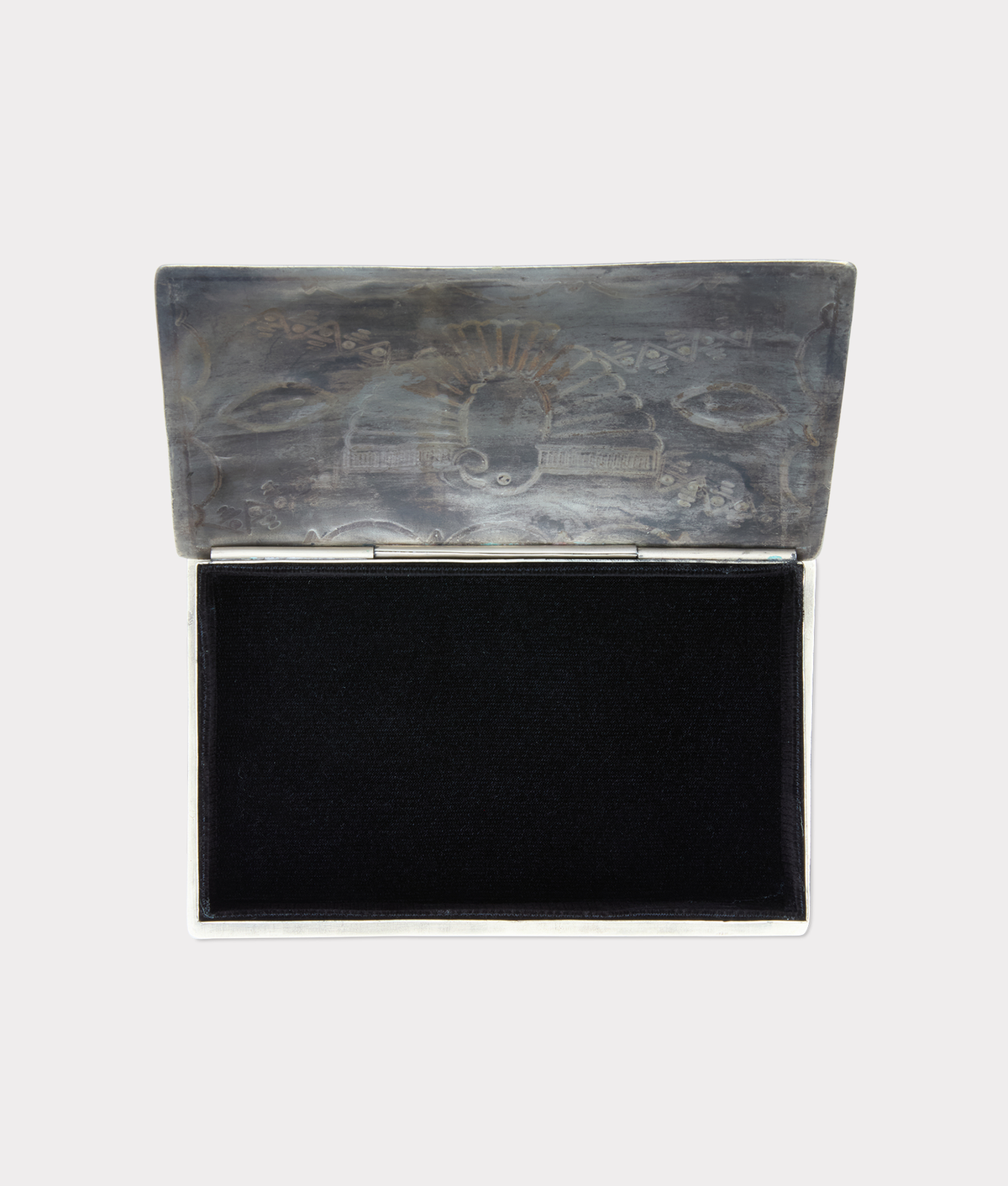 Southwestern Thunderbird Box :: Silver 2