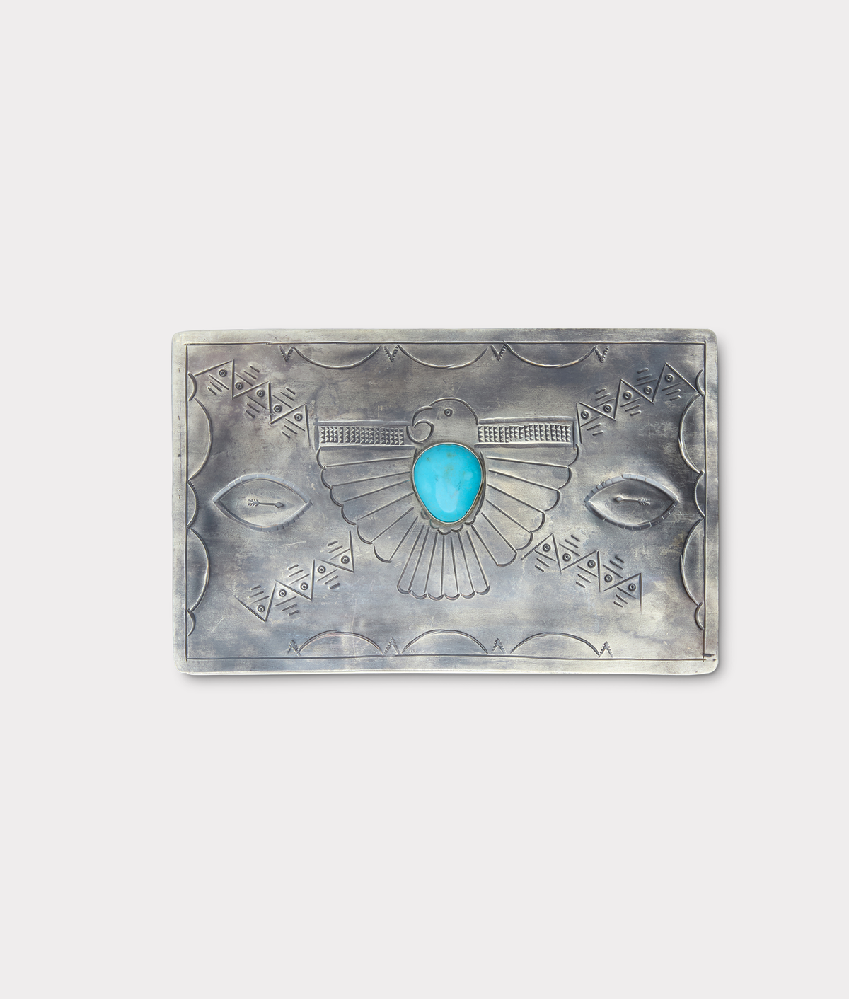 Southwestern Thunderbird Box :: Silver 5