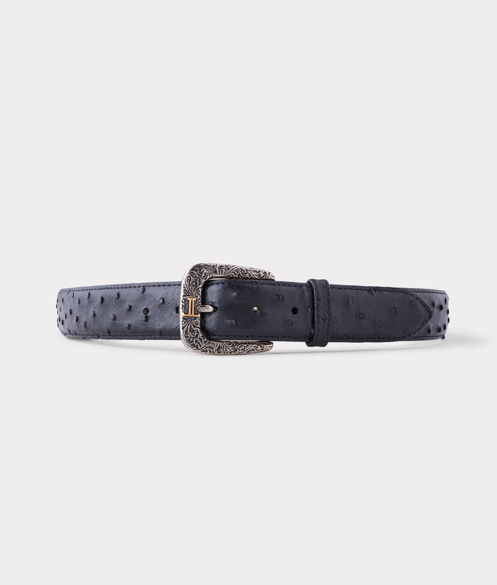 Lucchese | Full Quill Ostrich Belt