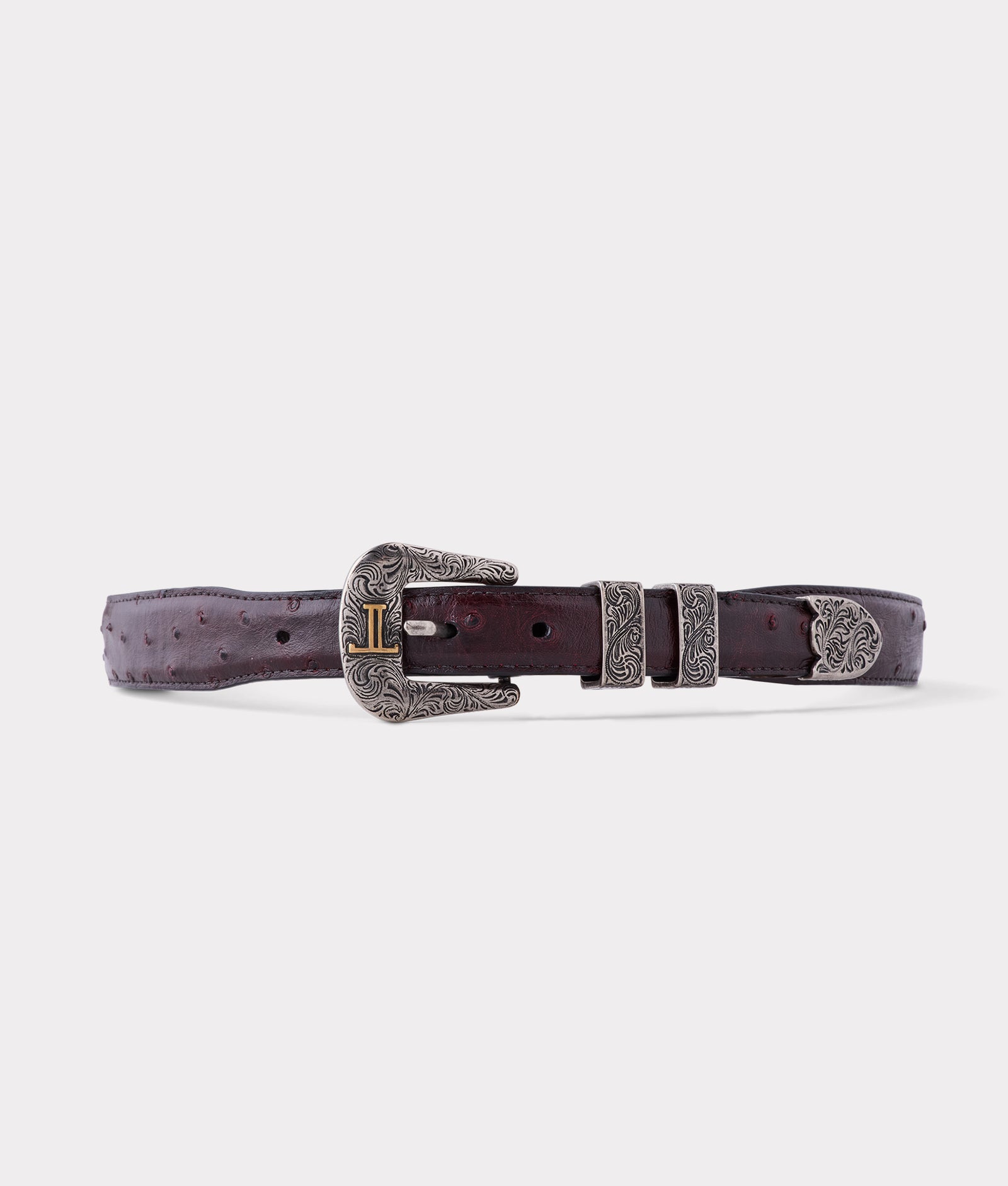 Full Quill Ostrich Tapered :: Black Cherry product image
