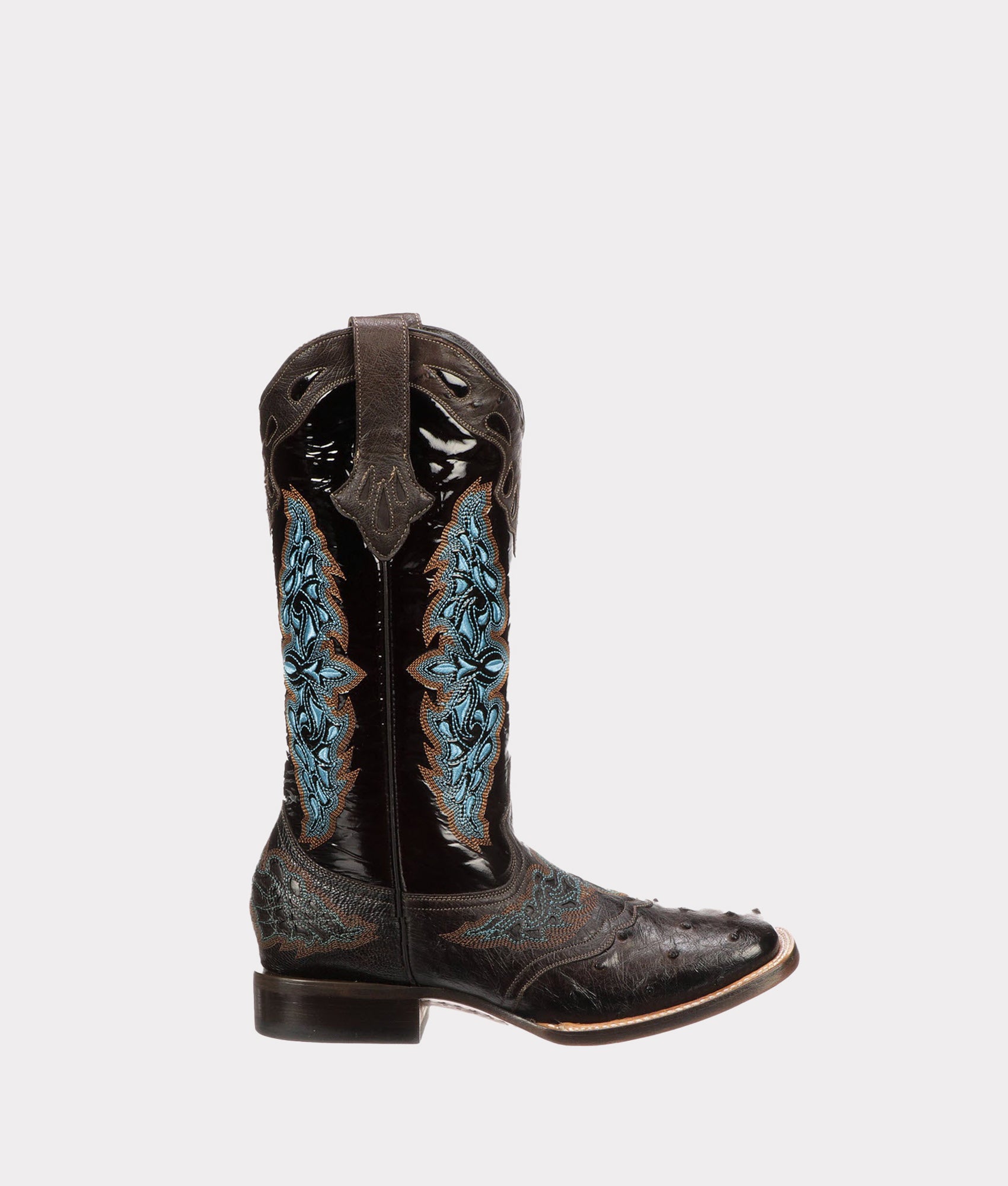 Amberlyn Boot Chocolate Lucchese - Main Image