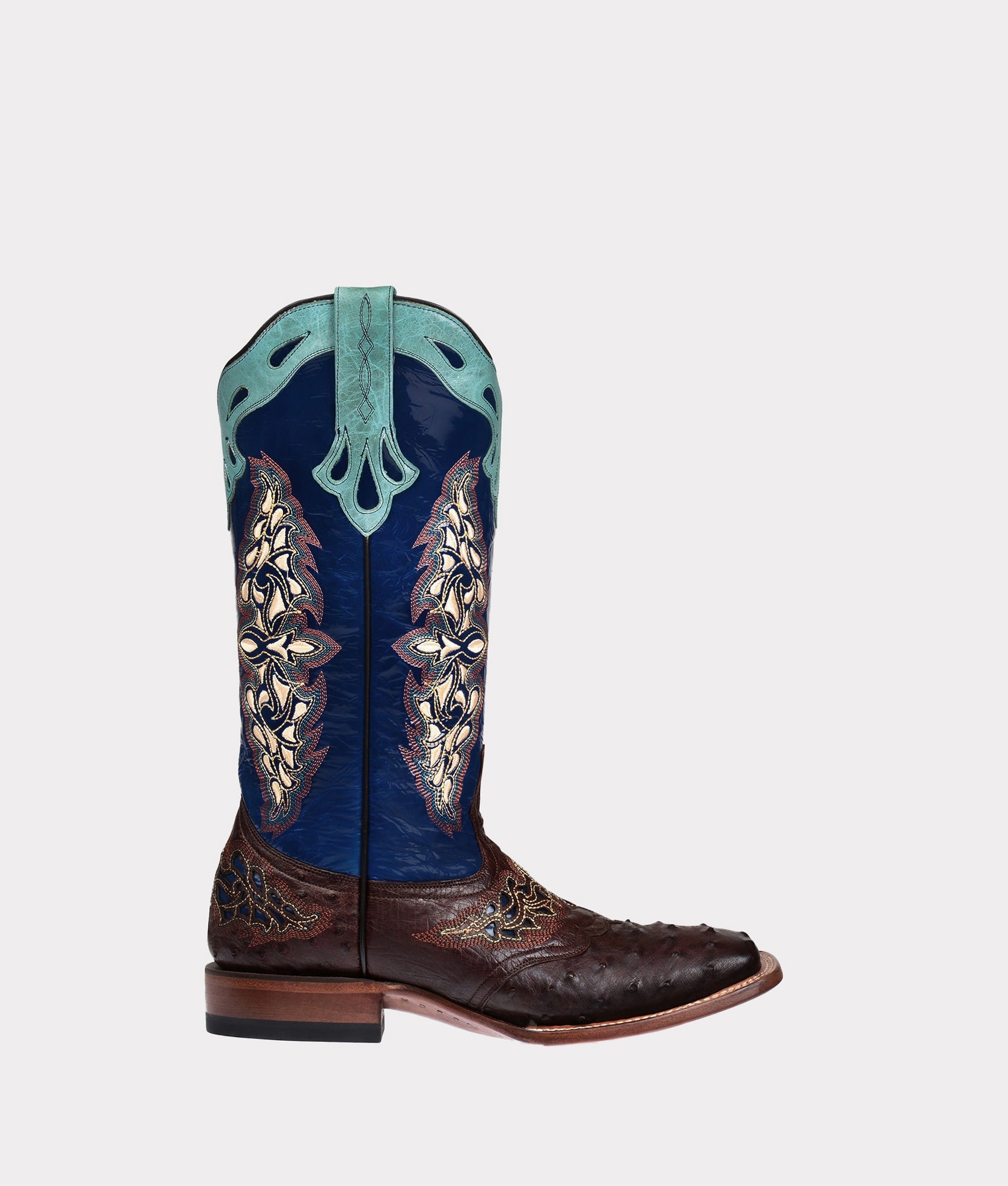 Amberlyn Boot Sienna Navy Lucchese - Main Image