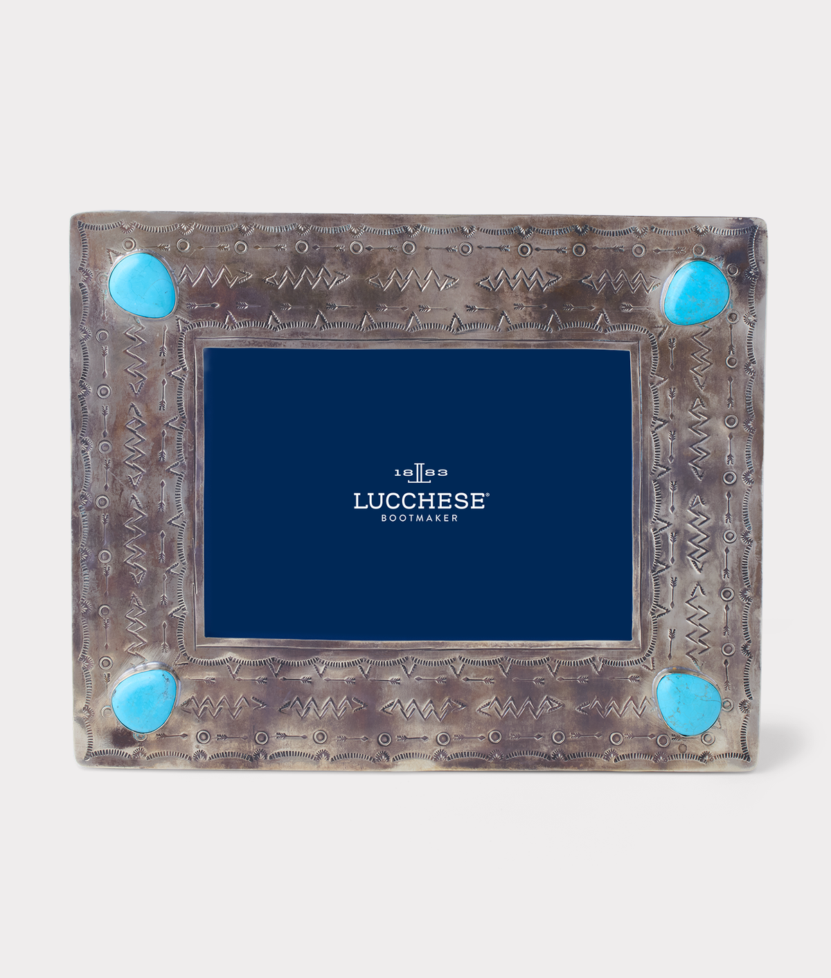 5 X 7 Southwestern Frame :: Silver 2