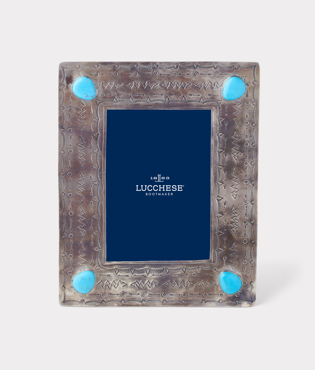 5 X 7 Southwestern Frame :: Silver 1