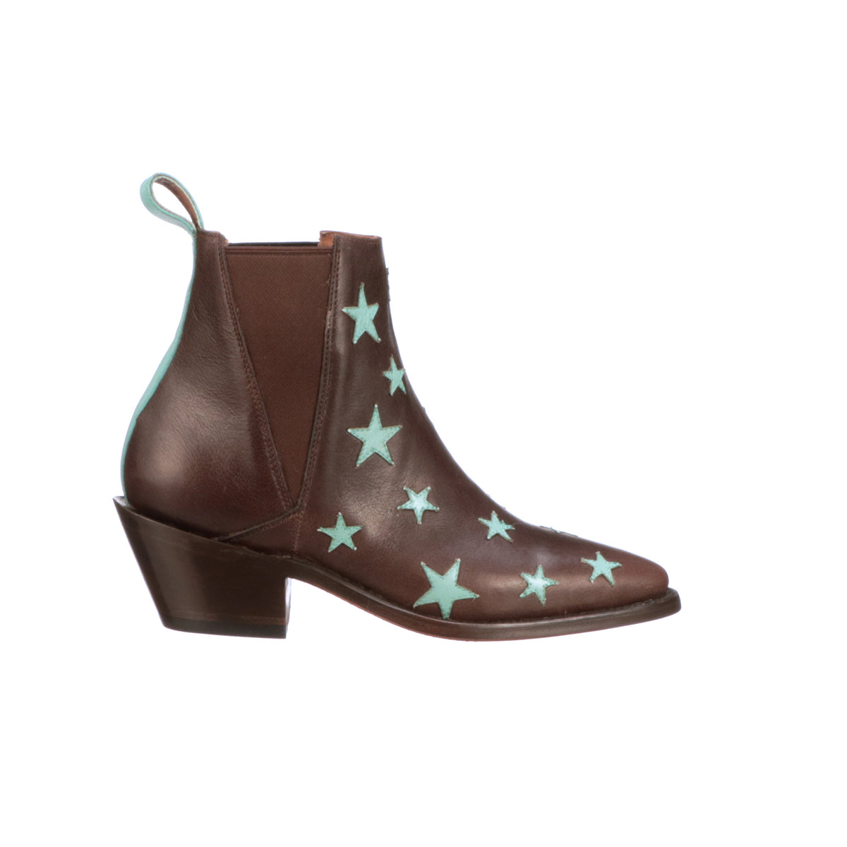 Estrella Chelsea :: Chocolate + Turquoise 1