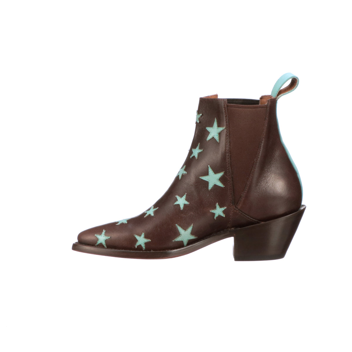 Estrella Chelsea :: Chocolate + Turquoise 5