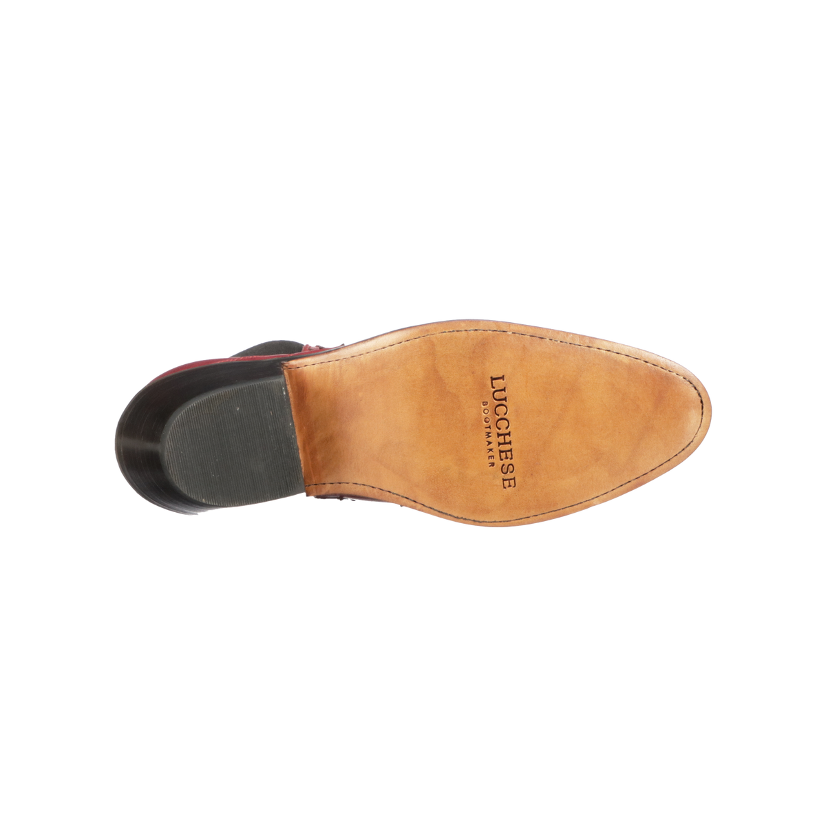 Estrella Chelsea :: Red + Tan 4