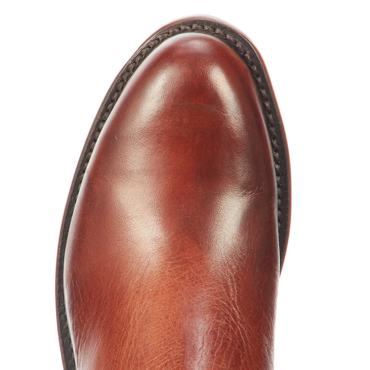 Torero Straight Roper :: Brandy/Mayan Red 4