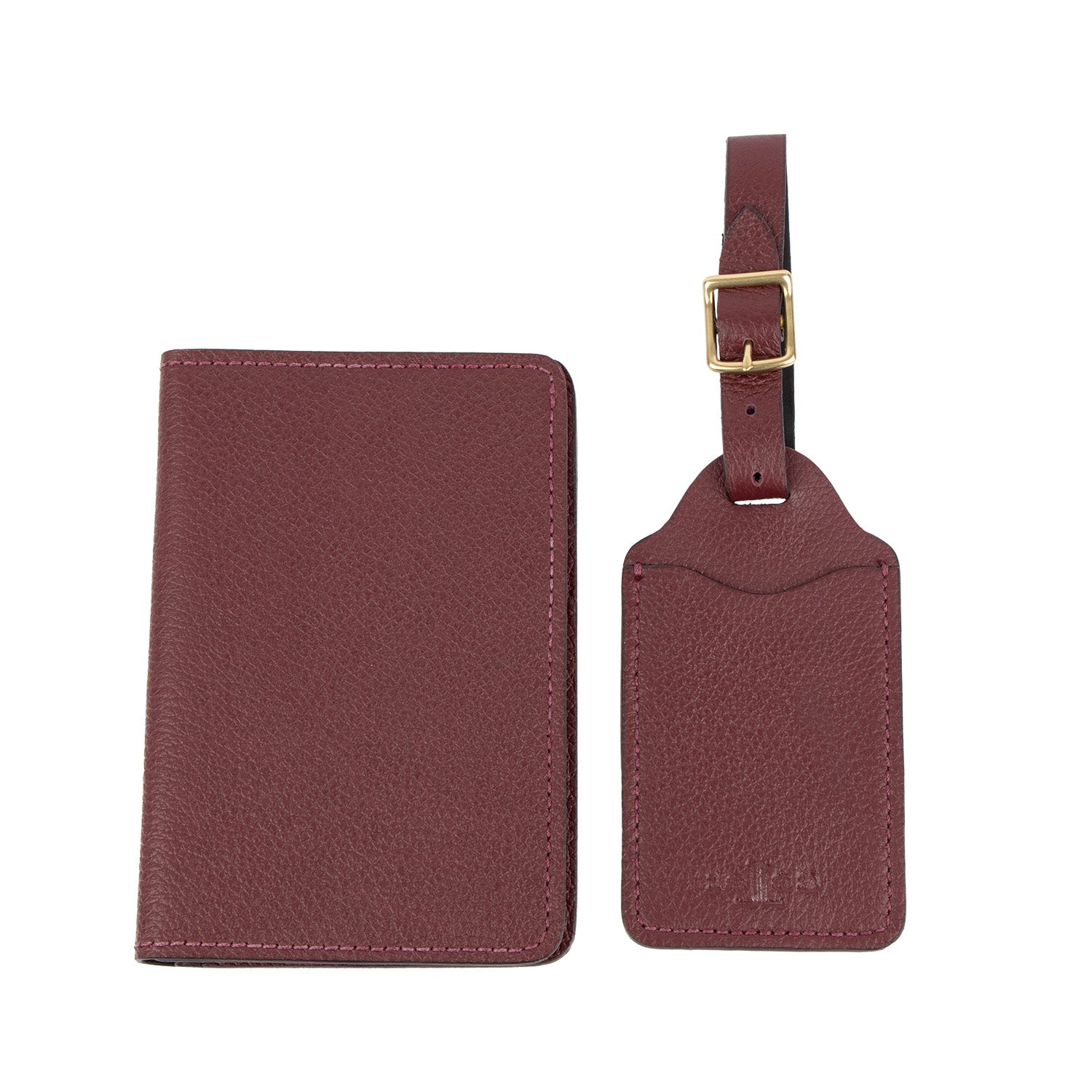 Luggage Tag Passport Duo :: Bordeaux