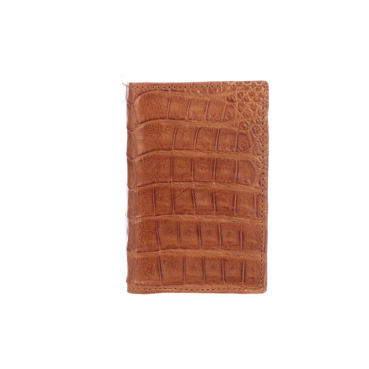 
    Bifold Wallet – Crocodile ::  Cognac