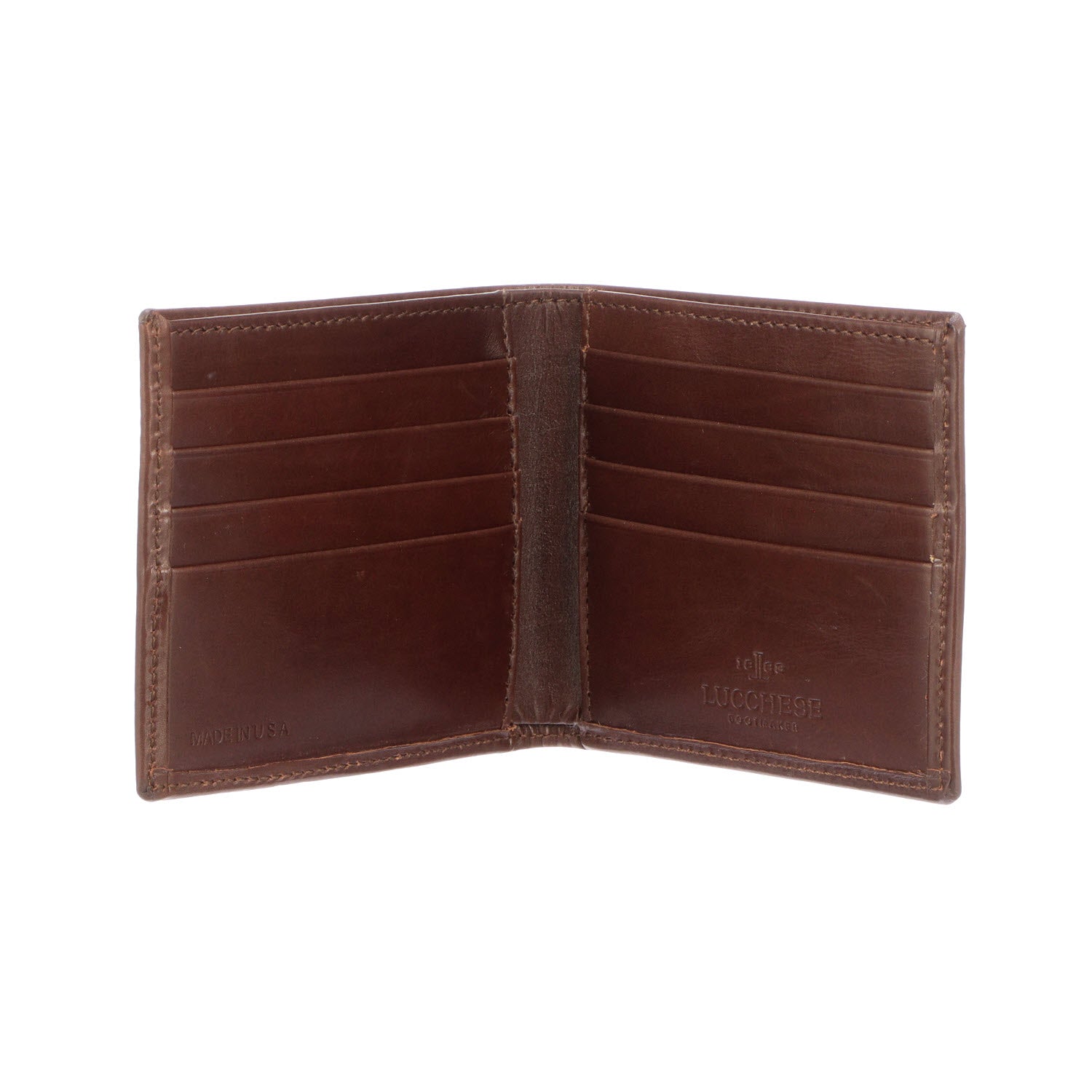 Hipster Leather Wallet - Made in USA