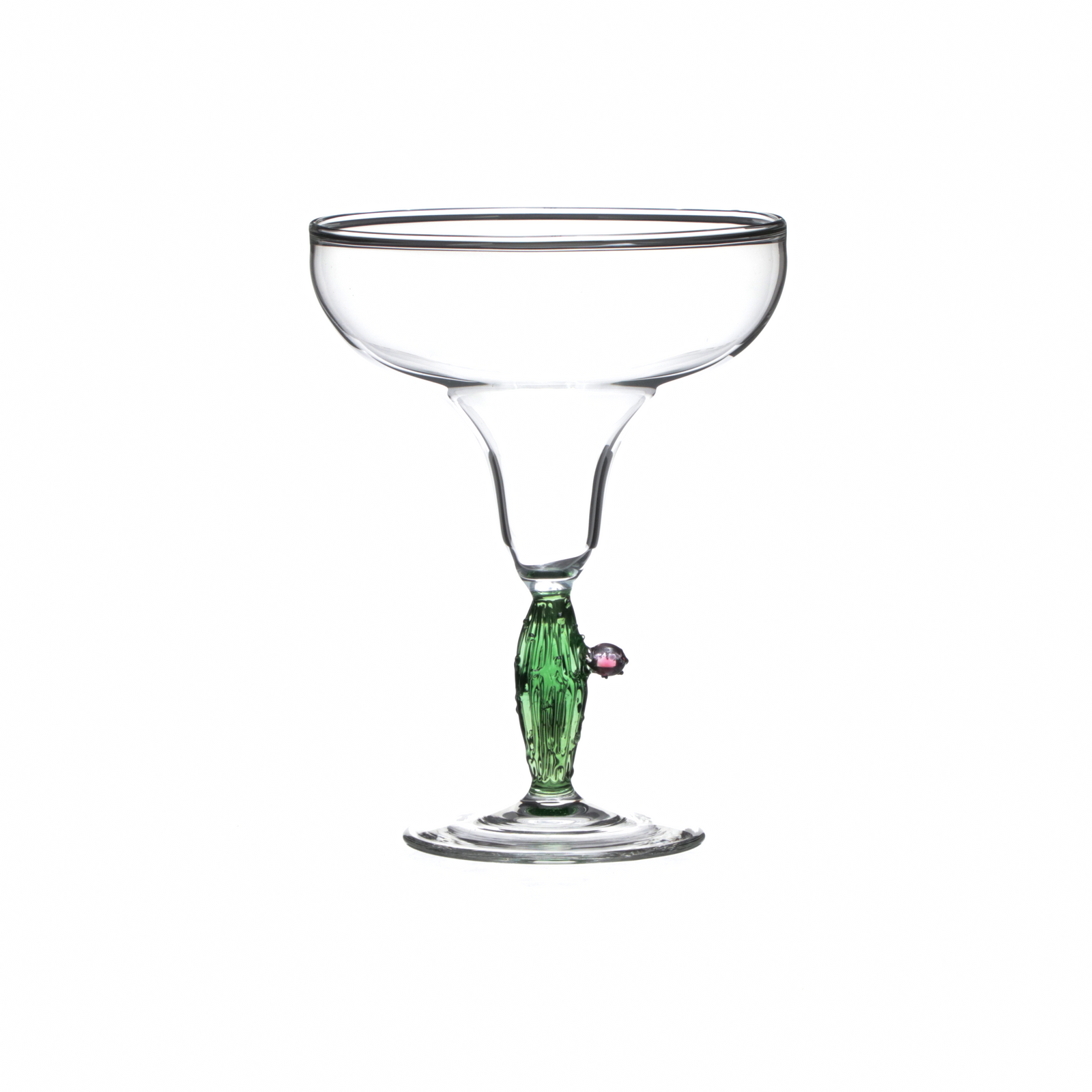 Cactus Margarita Glasses :: Green