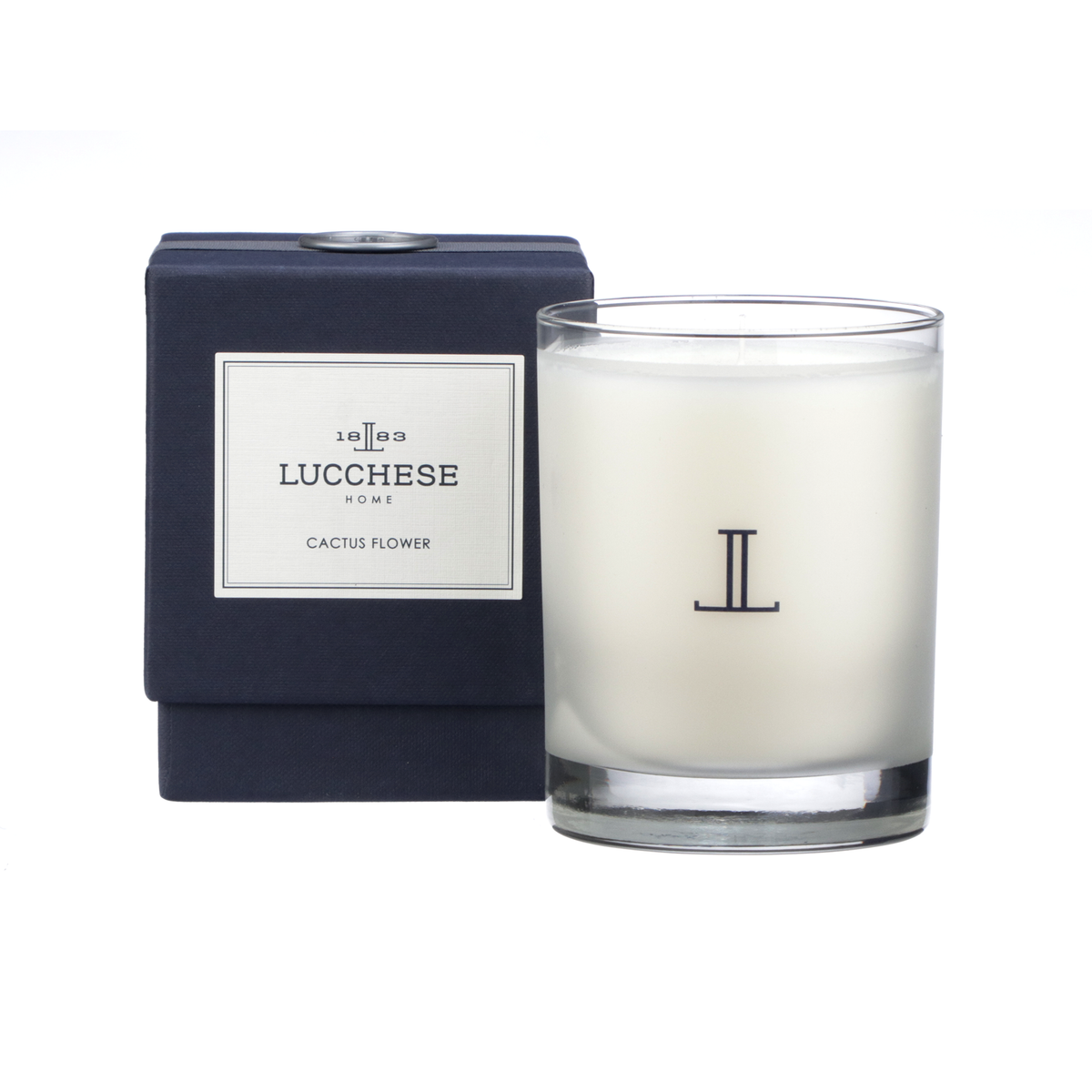 
    Cactus Flower Scented Candle :: White