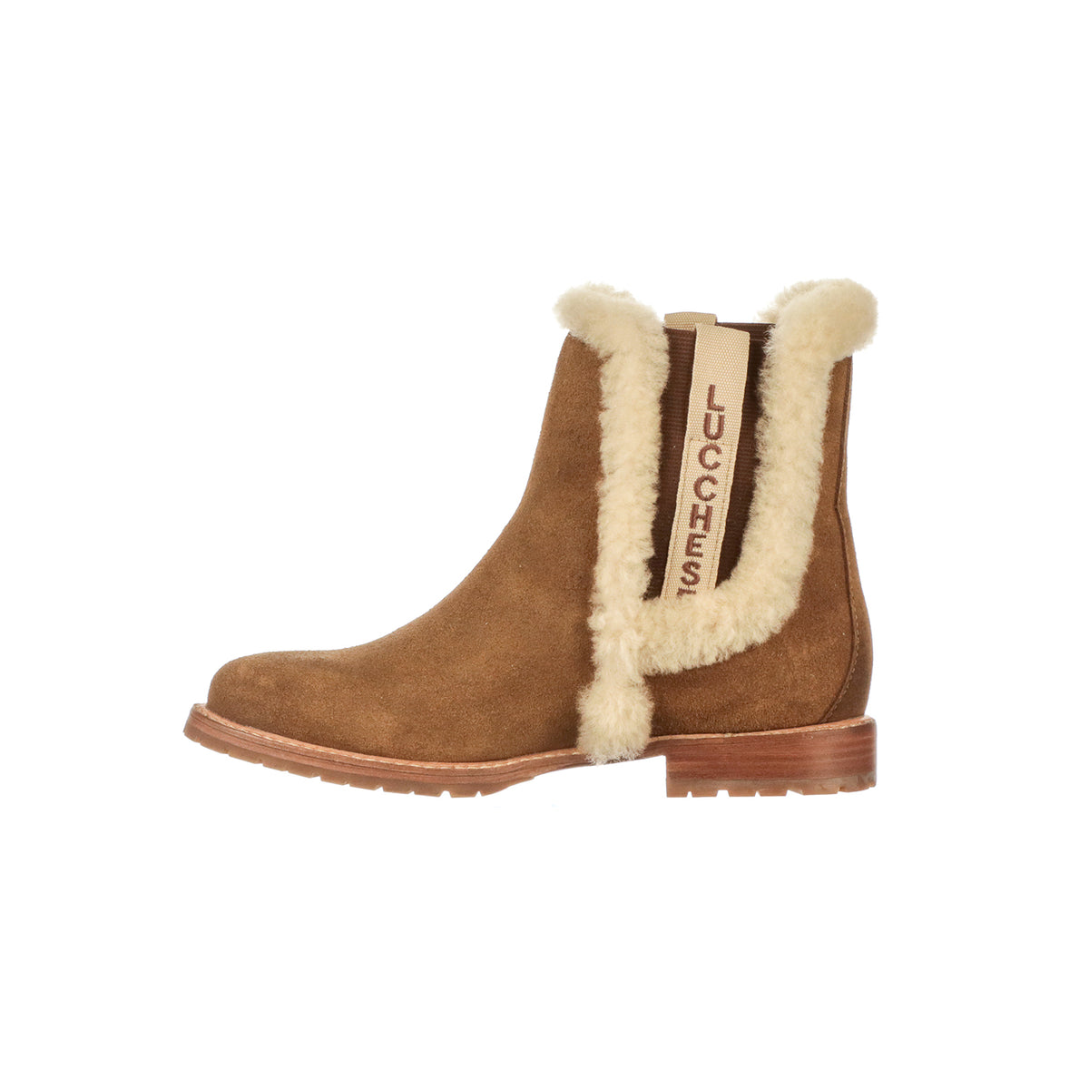 Shearling Garden Boot :: Tan 5