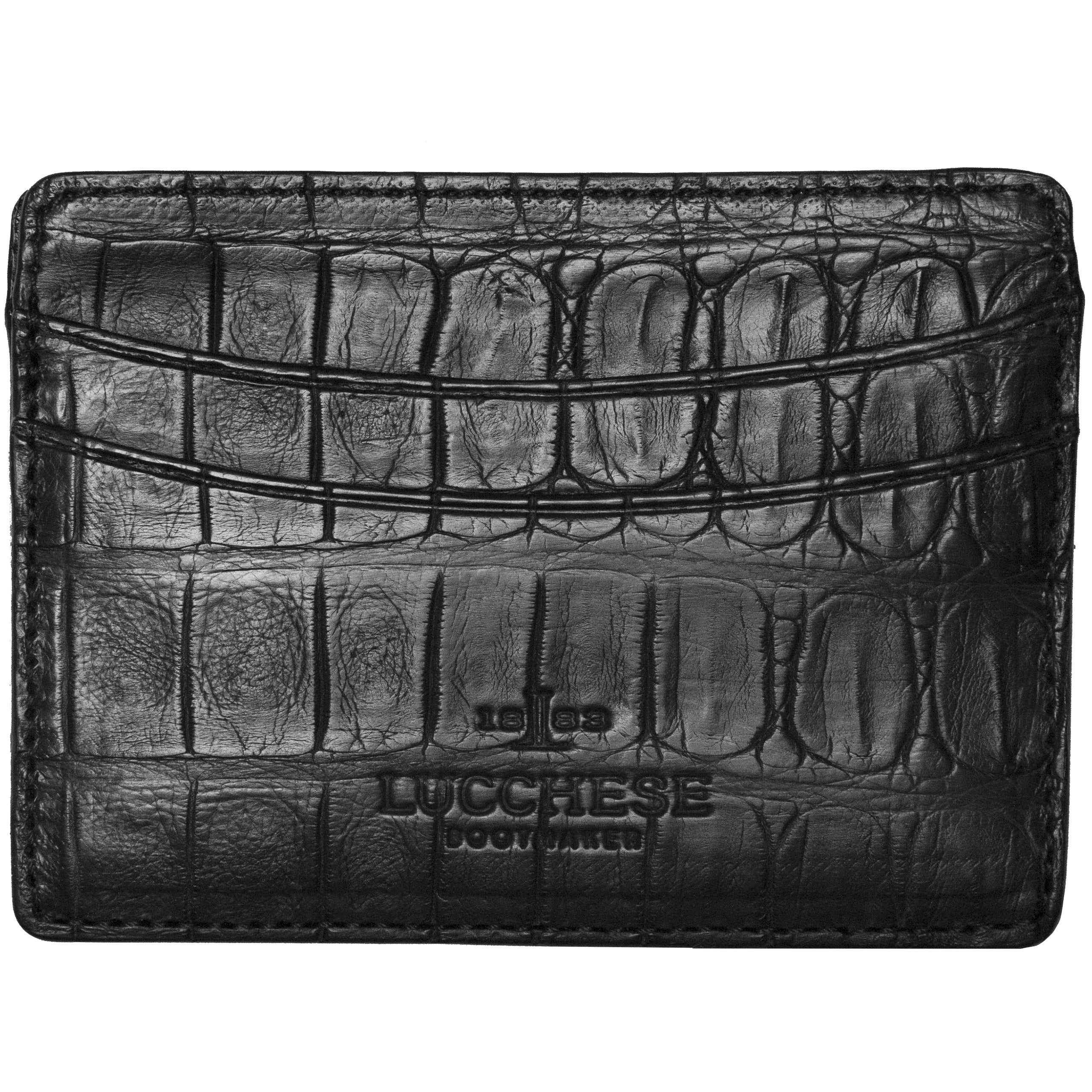 Credit Card Case – Crocodile - Lucchese
